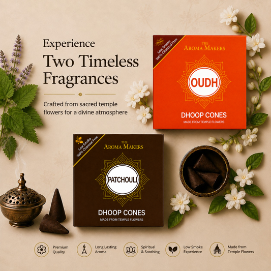 Oudh & Patchouli Dhoop Cones Combo