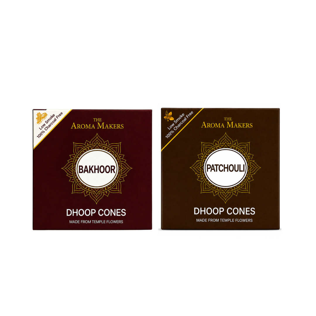 Bakhoor & Patchouli Dhoop Cones Combo
