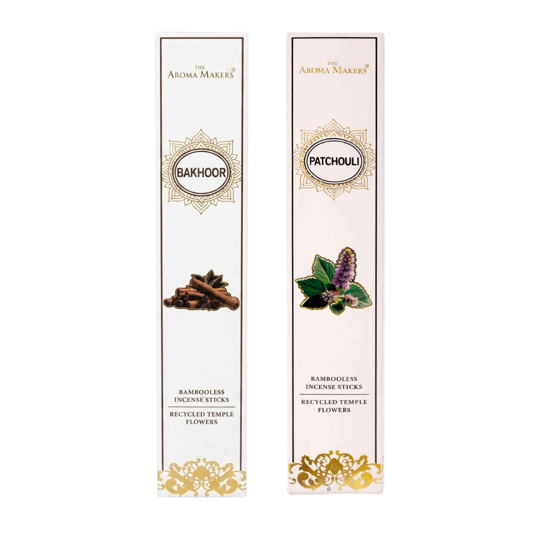 Bakhoor & Patchouli Sticks Combo