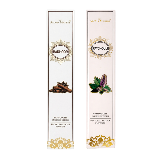 Bakhoor & Patchouli Sticks Combo