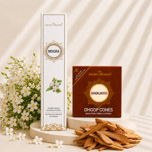 Mogra-Sandalwood Mix Combo