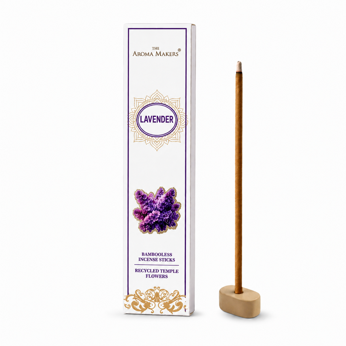 Lavender Bambooless Incense Sticks, 20 Sticks