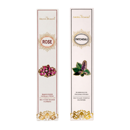 Rose & Patchouli Sticks Combo